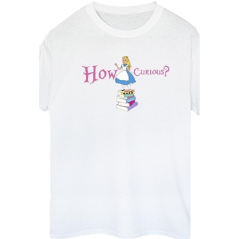 Abbigliamento Donna T-shirts a maniche lunghe Disney BI8866 Bianco