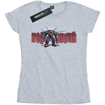 Abbigliamento Donna T-shirts a maniche lunghe Marvel Avengers Infinity War Hulkbuster 2.0 Grigio