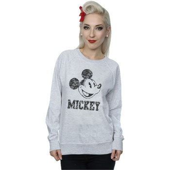 Abbigliamento Donna Felpe Disney Mickey Mouse Laces Grigio