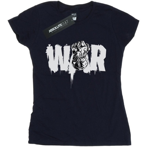 Abbigliamento Donna T-shirts a maniche lunghe Marvel BI8916 Blu