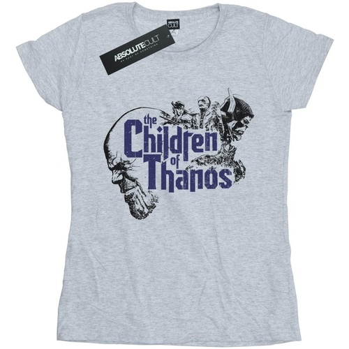Abbigliamento Donna T-shirts a maniche lunghe Marvel Avengers Infinity War Children Of Thanos Grigio