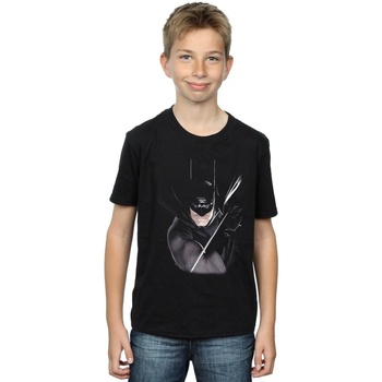 Abbigliamento Bambino T-shirt maniche corte Dc Comics Batman By Alex Ross Nero