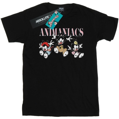 Abbigliamento Donna T-shirts a maniche lunghe Animaniacs Group Jump Nero