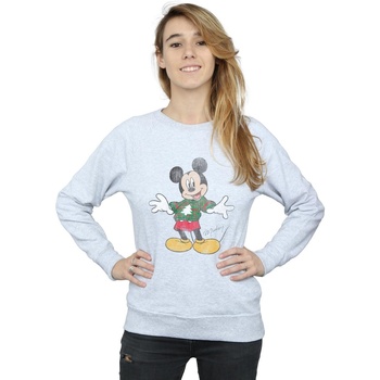 Abbigliamento Donna Felpe Disney Mickey Mouse Christmas Jumper Grigio