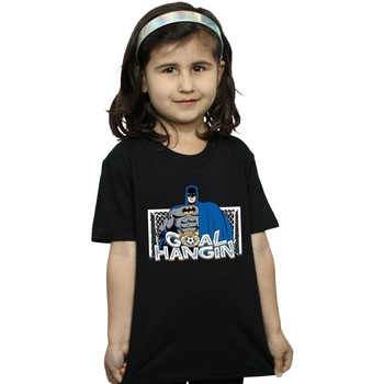 Abbigliamento Bambina T-shirts a maniche lunghe Dc Comics BI9223 Nero