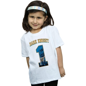 Abbigliamento Bambina T-shirts a maniche lunghe Dc Comics BI9224 Bianco