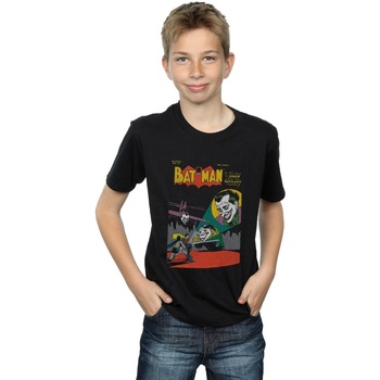 Abbigliamento Bambino T-shirt maniche corte Dc Comics Batman No. 37 Cover Nero