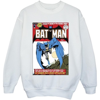 Abbigliamento Bambina Felpe Dc Comics Running Batman Cover Bianco