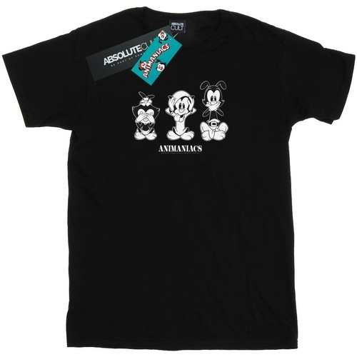 Abbigliamento Donna T-shirts a maniche lunghe Animaniacs Three Evils Nero