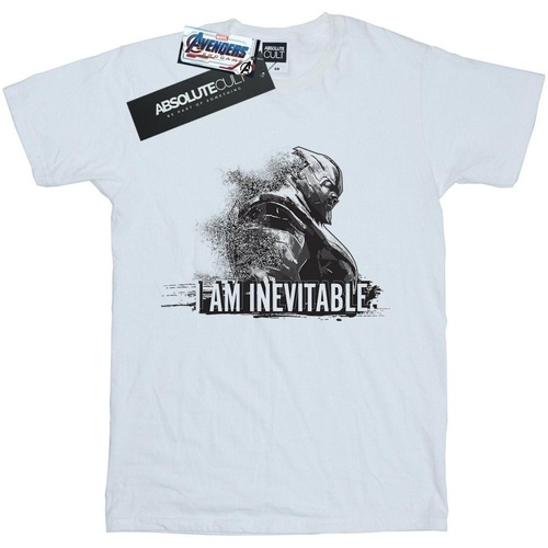 Abbigliamento Uomo T-shirts a maniche lunghe Marvel BI9429 Bianco