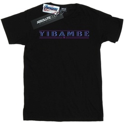 Abbigliamento Uomo T-shirts a maniche lunghe Marvel Avengers Endgame Yibambe Nero