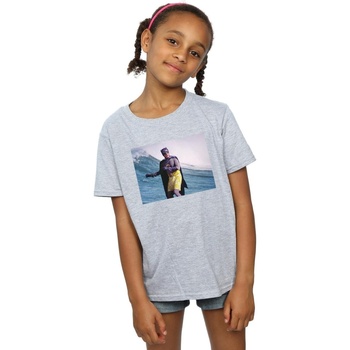 Abbigliamento Bambina T-shirts a maniche lunghe Dc Comics Batman TV Series Surfing Still Grigio