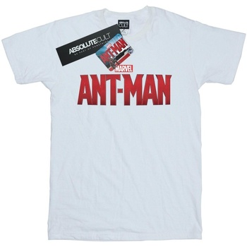 Abbigliamento Donna T-shirts a maniche lunghe Marvel Ant-Man Movie Logo Bianco