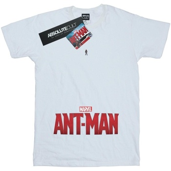 Abbigliamento Donna T-shirts a maniche lunghe Marvel Ant-Man Ant Sized Logo Bianco