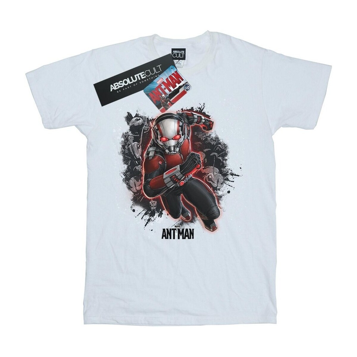Abbigliamento Donna T-shirts a maniche lunghe Marvel Ant-Man Ants Running Bianco