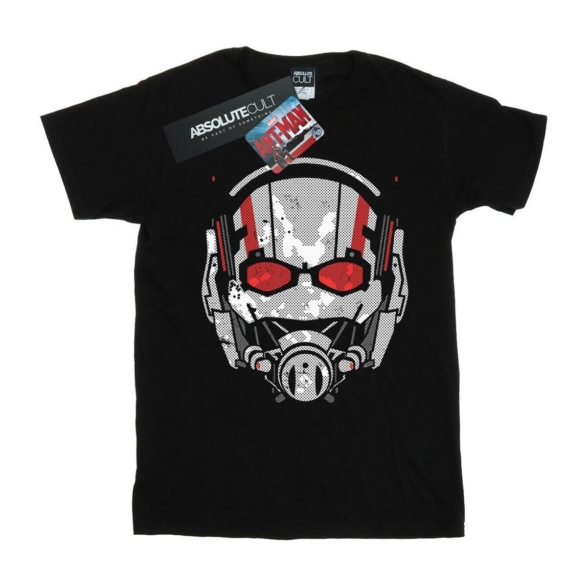 Abbigliamento Donna T-shirts a maniche lunghe Marvel Ant-Man Helmet Distressed Nero