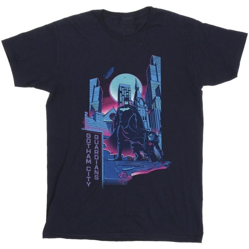 Abbigliamento Bambino T-shirt maniche corte Dc Comics Batman Gotham Guardians Blu
