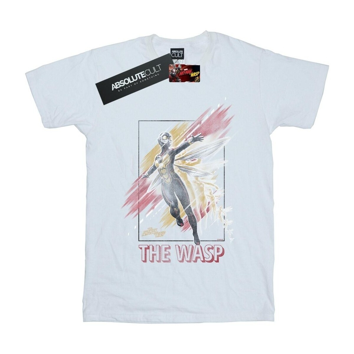 Abbigliamento Donna T-shirts a maniche lunghe Marvel Ant-Man And The Wasp Framed Wasp Bianco