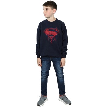 Abbigliamento Bambino Felpe Dc Comics Superman Geo Logo Blu