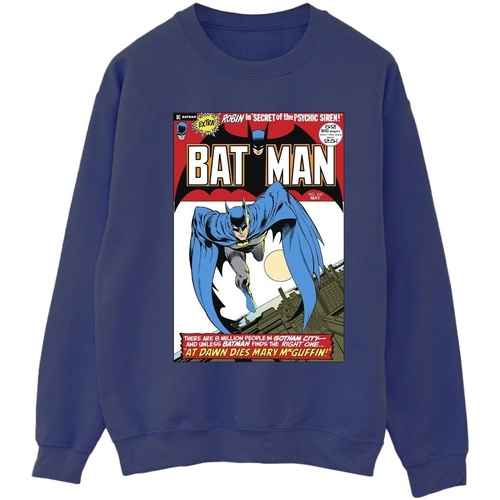 Abbigliamento Donna Felpe Dc Comics Running Batman Cover Blu