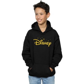 Abbigliamento Bambino Felpe Disney Logo Stars Nero