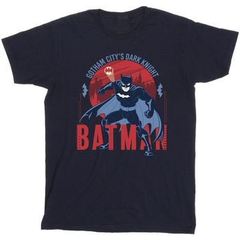 Abbigliamento Bambino T-shirt maniche corte Dc Comics Batman Gotham City Blu