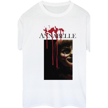 Abbigliamento Donna T-shirts a maniche lunghe Annabelle Peep Poster Bianco