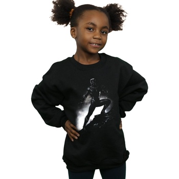 Abbigliamento Bambina Felpe Marvel Black Panther Standing Pose Nero