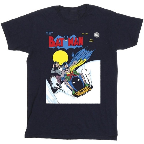 Abbigliamento Bambino T-shirt maniche corte Dc Comics Batman Snow Mobile Blu
