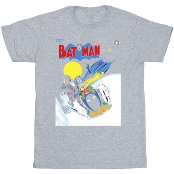 Abbigliamento Bambino T-shirt maniche corte Dc Comics Batman Snow Mobile Grigio
