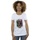 Abbigliamento Donna T-shirts a maniche lunghe Dc Comics Black Adam JSA Gold Badge Bianco