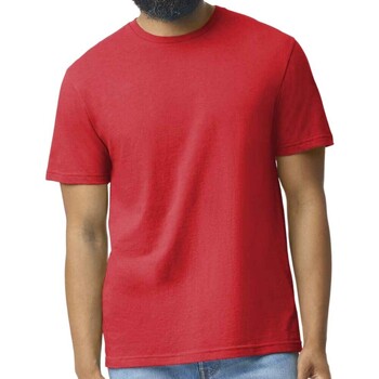 Abbigliamento Uomo T-shirts a maniche lunghe Gildan Softstyle CVC Rosso