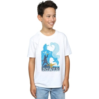 Abbigliamento Bambino T-shirt maniche corte Disney Aladdin Movie Unleash The Power Bianco