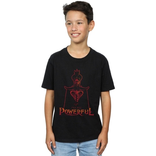 Abbigliamento Bambino T-shirt maniche corte Disney Aladdin Movie Jafar All Powerful Nero