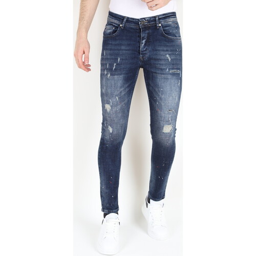 Abbigliamento Uomo Jeans slim Mario Morato 148658997 Blu