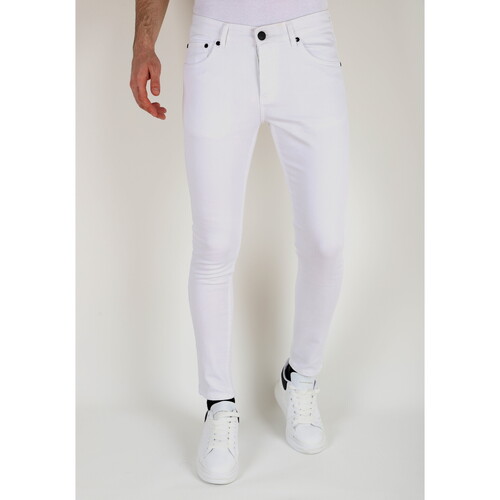 Abbigliamento Uomo Jeans slim Mario Morato 148708386 Bianco