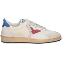 Scarpe Uomo Sneakers 4B12 Play New U64 bianco blu rosso Bianco