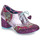 Scarpe Donna Richelieu Irregular Choice CLARA BOW Viola / Multicolore