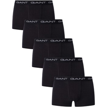 Biancheria Intima Uomo Mutande uomo Gant Confezione da 5 bauli Essentials Nero