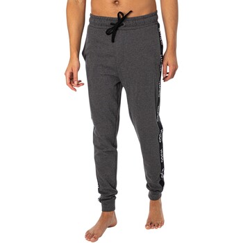 Abbigliamento Uomo Pigiami / camicie da notte BOSS Pantaloni da jogging sportivi con logo lounge Grigio