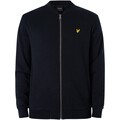 Image of Giacca Sportiva Lyle & Scott Giubbotto bomber in jersey loopback