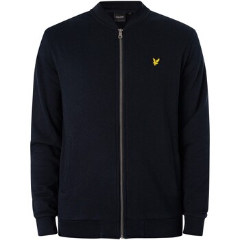 Image of Giacca Sportiva Lyle & Scott Giubbotto bomber in jersey loopback