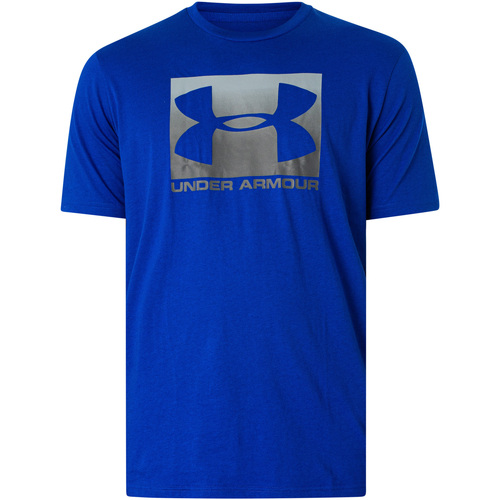 Abbigliamento Uomo T-shirt maniche corte Under Armour T-shirt Boxed Sportstyle a maniche corte Blu