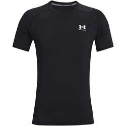 Abbigliamento Uomo T-shirt maniche corte Under Armour T-shirt a maniche corte aderente HeatGear Nero