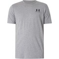 Image of T-shirt Under Armour T-shirt ampia in stile sportivo