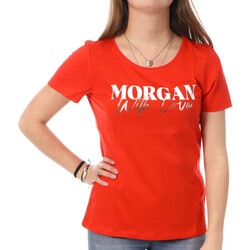 Abbigliamento Donna T-shirt & Polo Morgan 241-DUNE Arancio