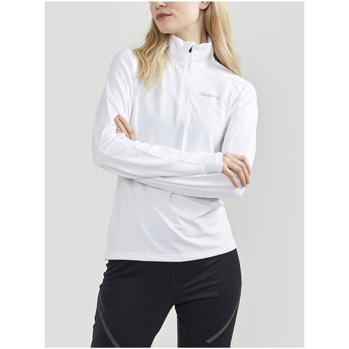 Abbigliamento Donna T-shirts a maniche lunghe Craft GAIN MIDLAYER Bianco