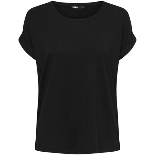 Abbigliamento Donna T-shirt maniche corte Only 15106662 Nero