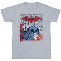 Image of T-shirts a maniche lunghe Dc Comics Batman Comic Strip