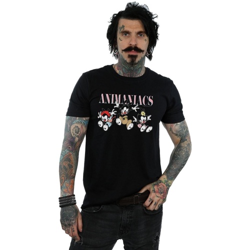 Abbigliamento Uomo T-shirts a maniche lunghe Animaniacs Group Jump Nero
